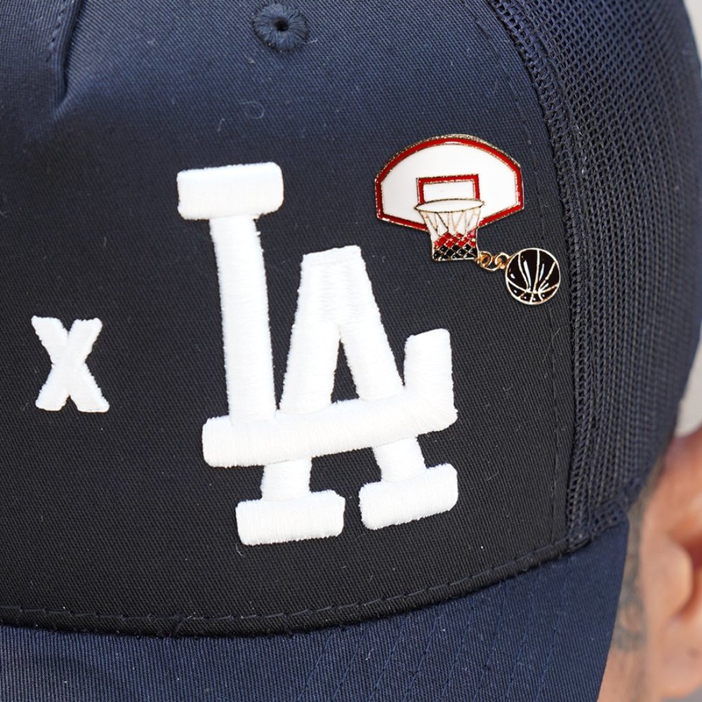 Basketball Ring Enamel Pin